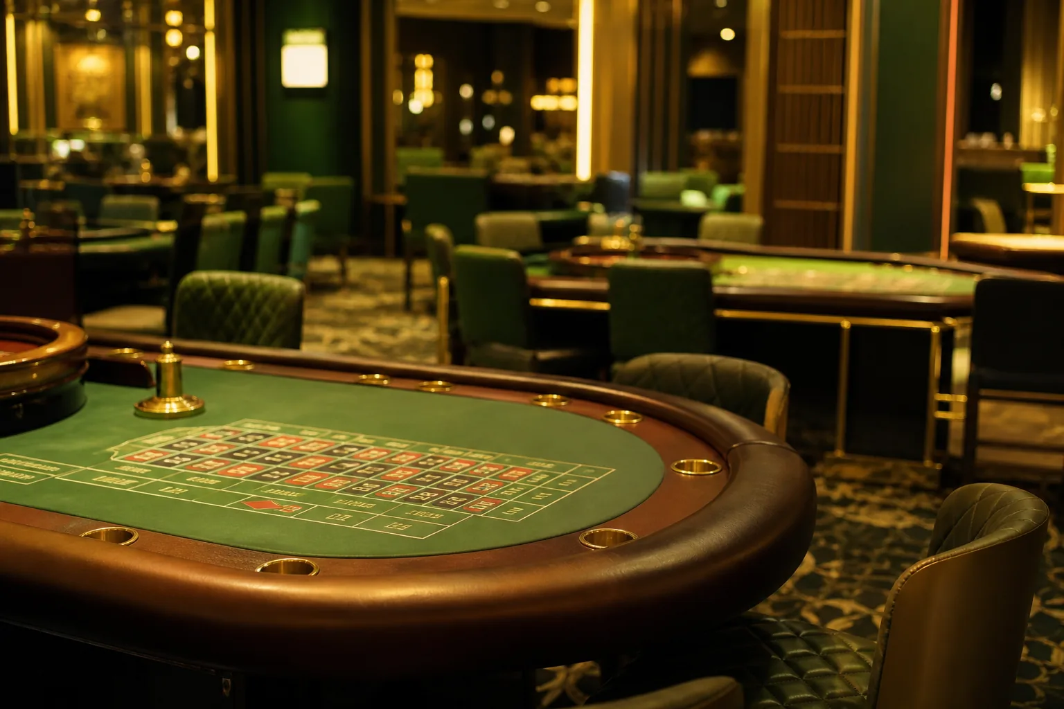 Table and live game categories in an Johnny Kash Casino-style lobby