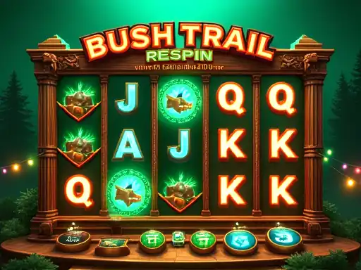 Bush Trail Respin pokie artwork at Johnny Kash Casino